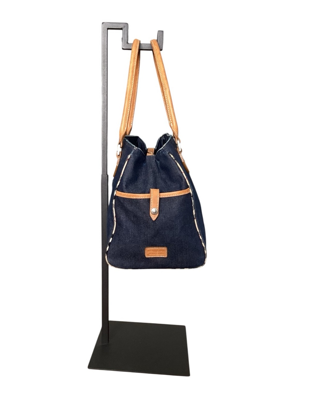 Burberry Blue Label Vintage Denim Shoulder Bag Japan Exclusive - Picture 13 of 13